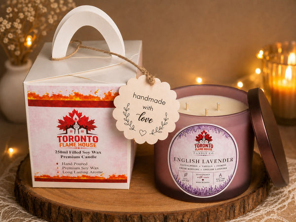 English Lavender Premium Soy Wax Prestige Candle
