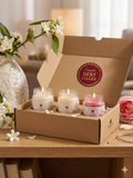 Aurora Collection Gift Set 70g Each | Rose, Vanilla, Jasmine