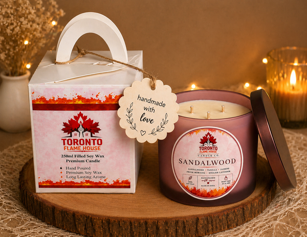 Traditional Sandalwood Premium Soy Wax Prestige Candle