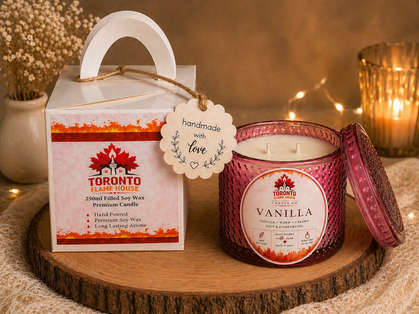 French Vanilla Luxury Candle