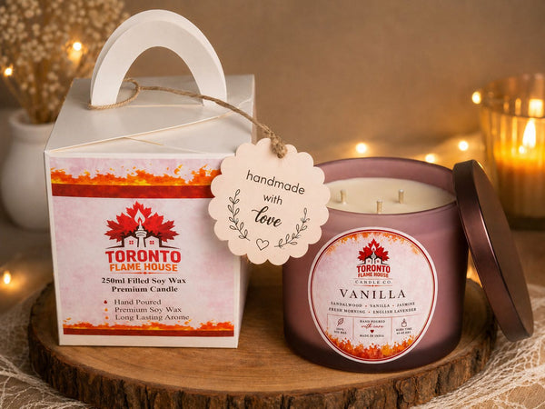 French Vanilla Premium Soy Wax Prestige Candle