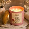 Vanilla Rose Premium Soy Wax Prestige Candle