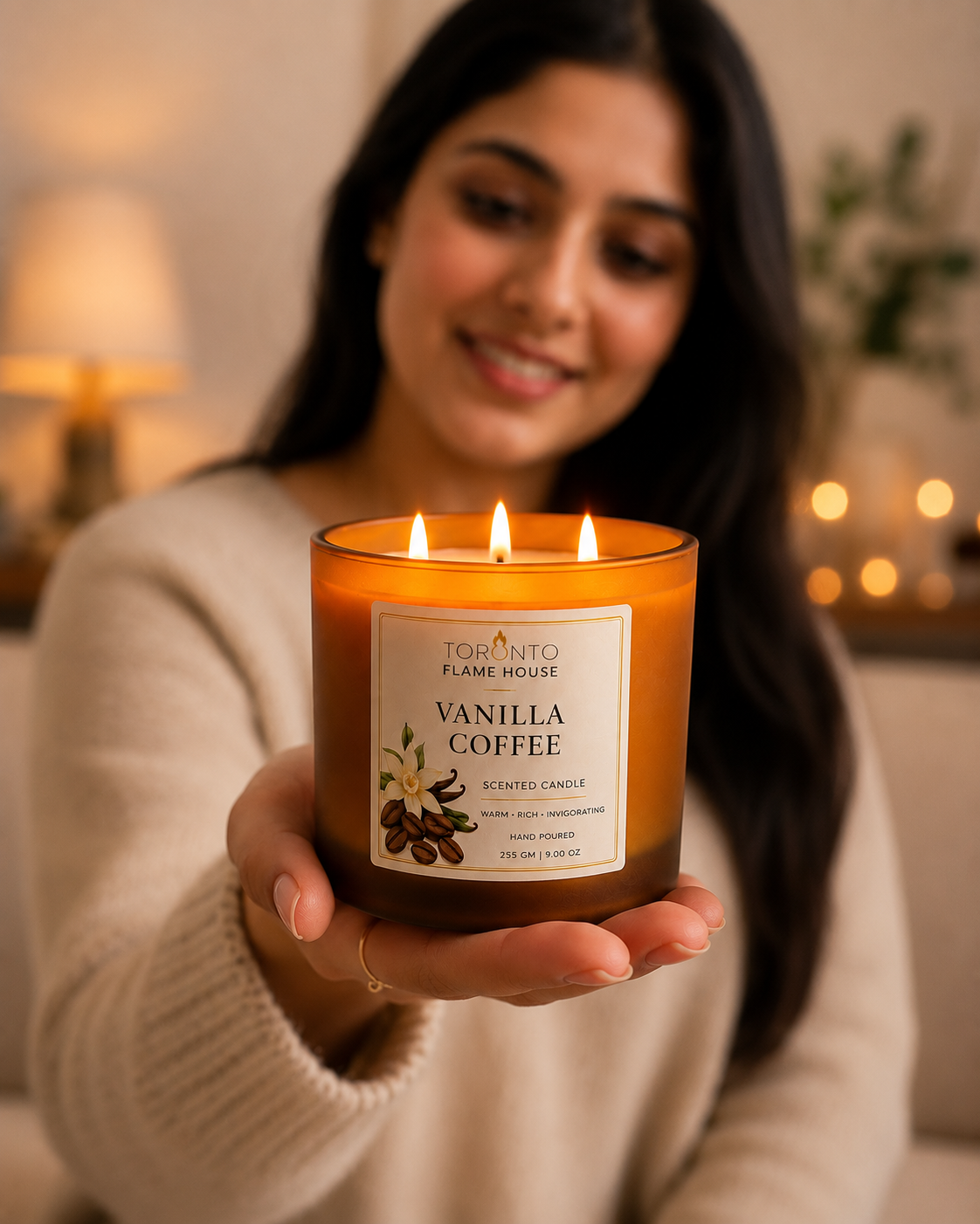 Coffee Vanilla Premium Soy Wax Prestige Candle