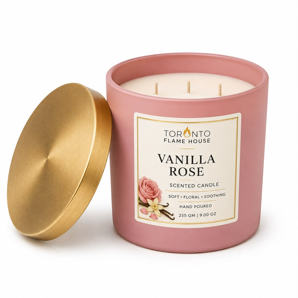 Vanilla Rose Premium Soy Wax Prestige Candle